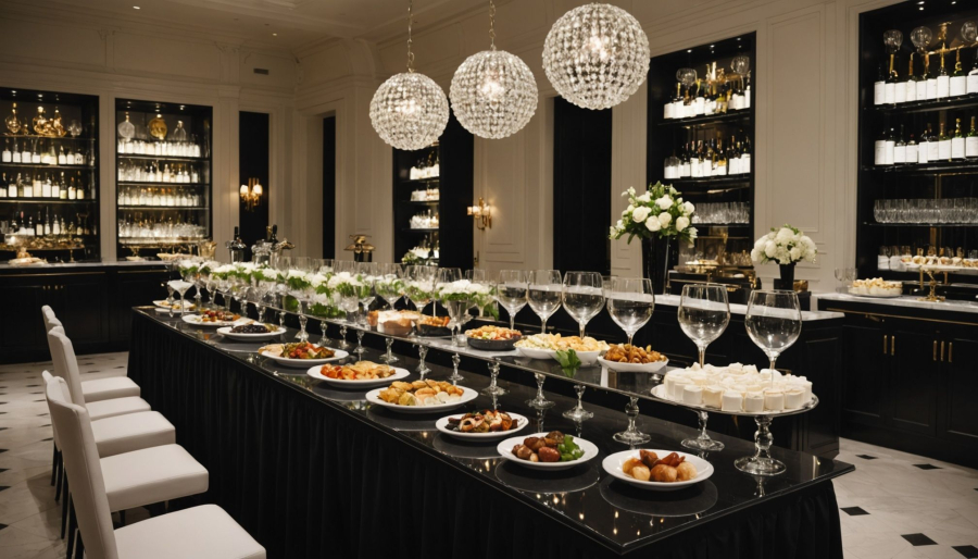 Comment organiser un cocktail dinatoire raffiné avec un traiteur haut de gamme ?